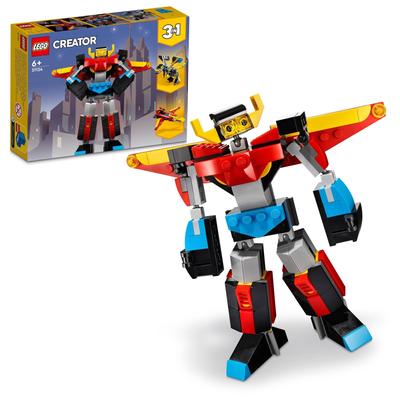 LEGO Creator Super Robot 31124 Игрушечный блок Подарочный робот для мальчиков и девочек от 6 лет и старше