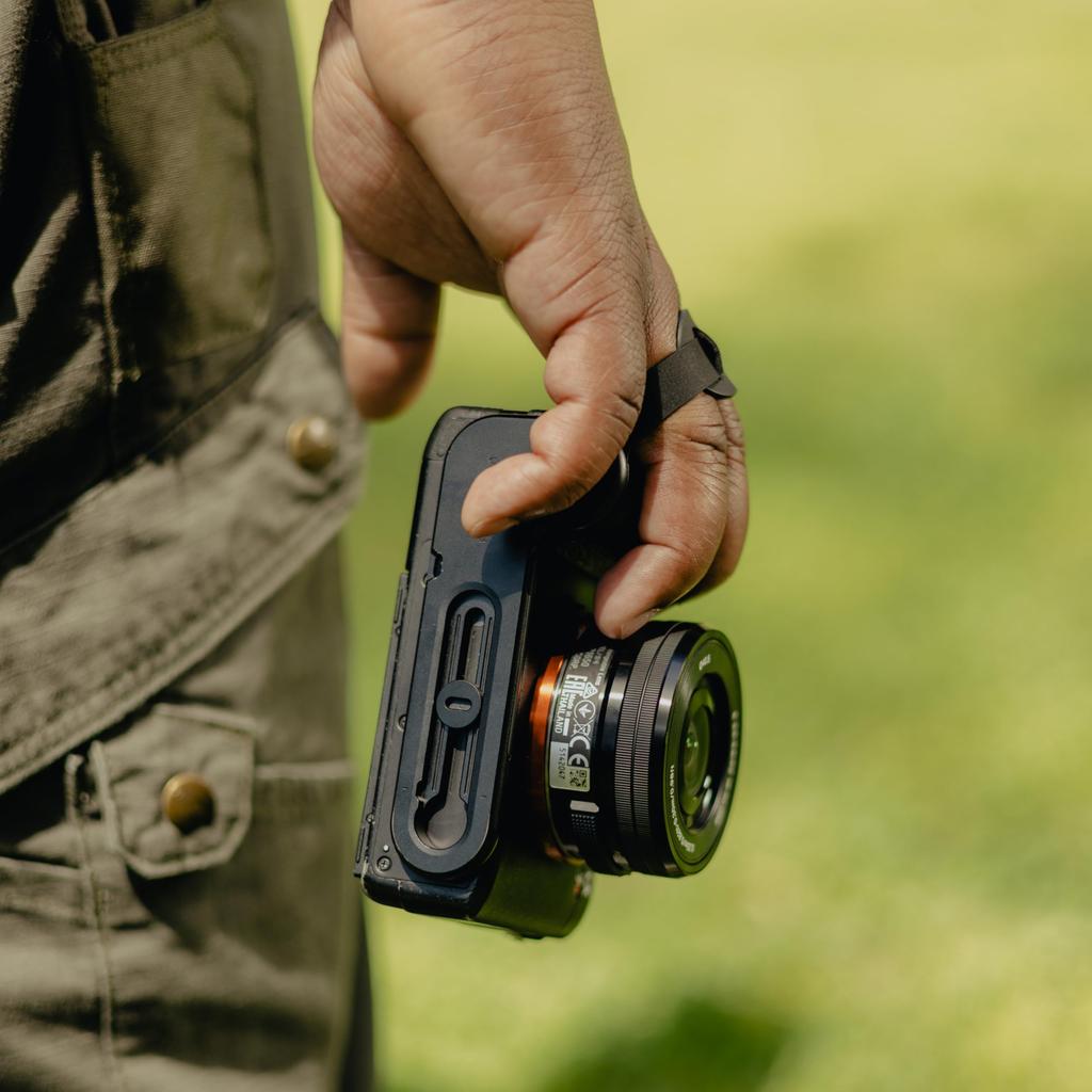 Peak Design Ручной ремешок Micro Clutch Свободный размер L-Plate (MC-L-1) Черный,