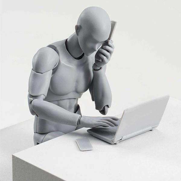 Light Movable Body Male Wooden Figure Model Doll Toy Sketch Mannequin Mannequin