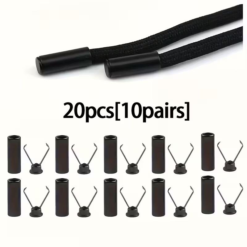 10/20 шт. Металлический фиксатор шнура, стопор, замок для шнурков, пуговицы для брюк и свитера, пряжки, DIY зажим для брюк, застежка, швейные аксессуары для одежды
