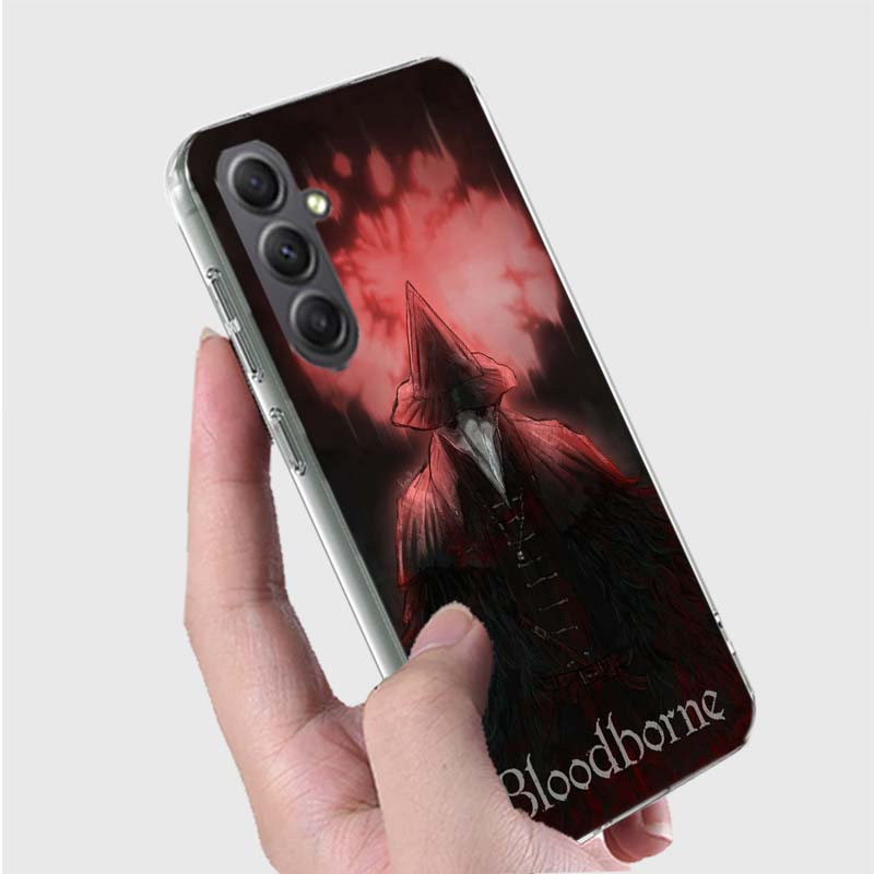 Game Bloodborne Phone Case for Samsung A16 A26 A36 A56 A17 A37 A57 A07 A06 A02S A03 A04S A05S Galaxy Note 20 10 A50S A71 A51 A31