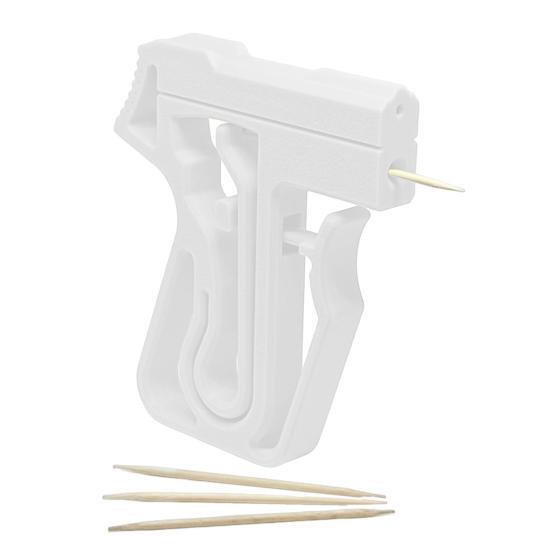 Yousheng 3D печатная зубочистка пусковая игрушка портативная снятие стресса тревожности зубочистка стреляющая запускающая игрушка Fidget для детей подростков взрослых подарок