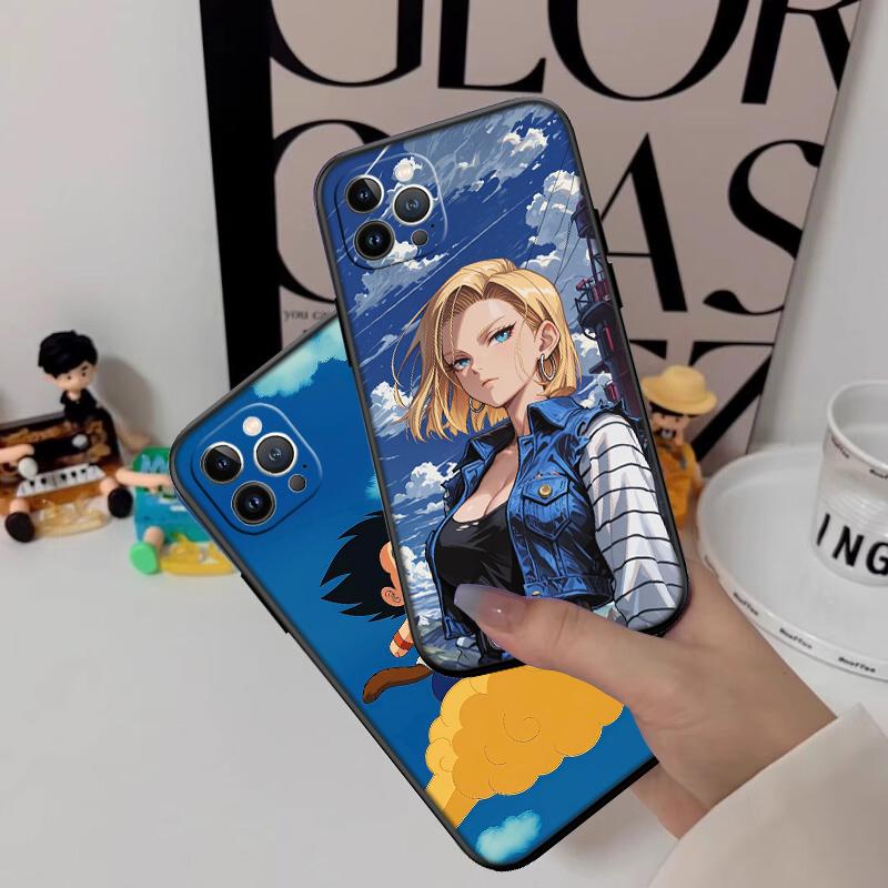 BH17 Dragon Ball Goku New High-End Shell Phone Case for OPPO A3 Pro A72 A74 A76 A77 A77S A78 A79 A94 A95 A18 A40M A58