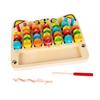 Деревянная игрушка-рыболовная головоломка для детей дошкольного возраста, мальчиков и девочек, алфавит