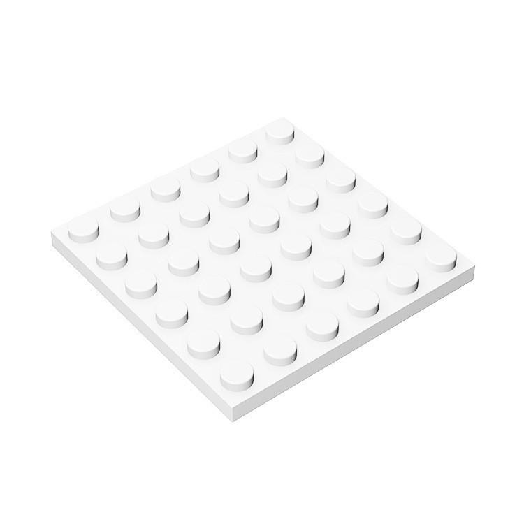 Interlocking Educational Blocks: MOC 41539 Small Particle Set with 8x8 Base Plate, Compatible with Domestic Spare Parts