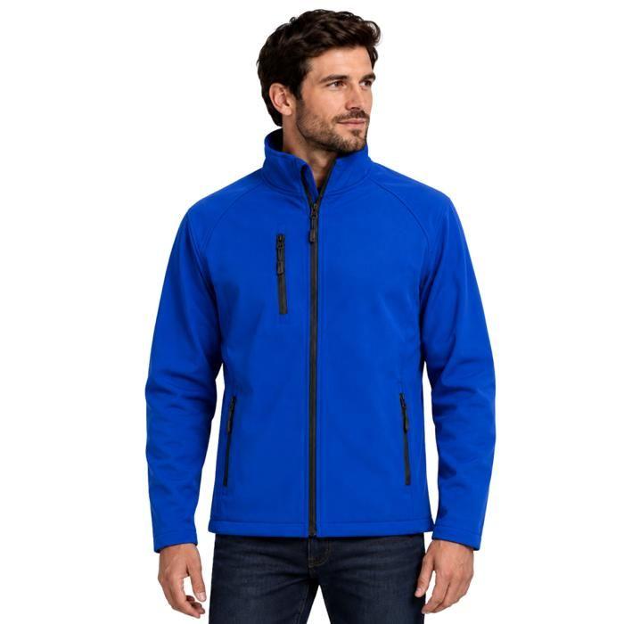 Veste Softshell Homme en Polyester Recyclé bleu royal - Bleu royal