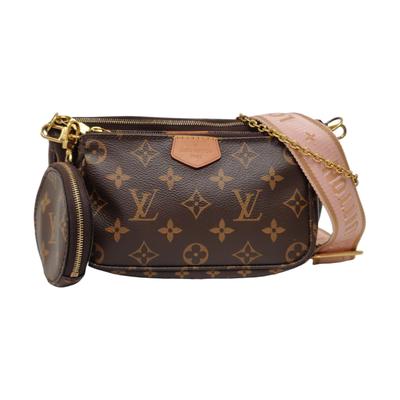 [Б/У] Multi Pochette Accessoires 'Коричневый канвас Monogram' - Хорошее состояние #15TQJ2L