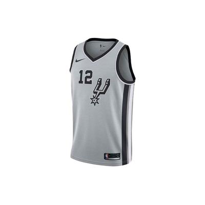 Винтажная баскетбольная майка NBA Spurs Aldridge #12 Fan Edition для мужчин, серая 877224-008
