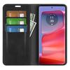 For Motorola Edge 50 Pro 5G Case Wallet Card Holder Skin-Friendly Leather Mobile Phone Cover