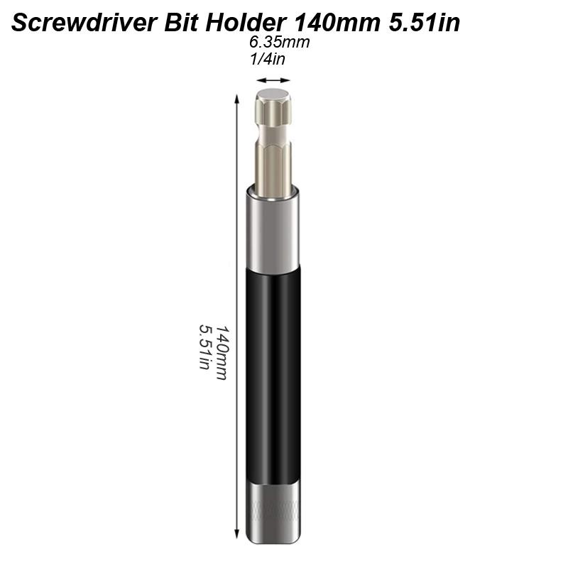 Магнитный держатель бит отвертки Телескопический шестигранный адаптер Быстросъемный удлинитель дрели Пакетный патрон Гайка Винт Растягивающийся