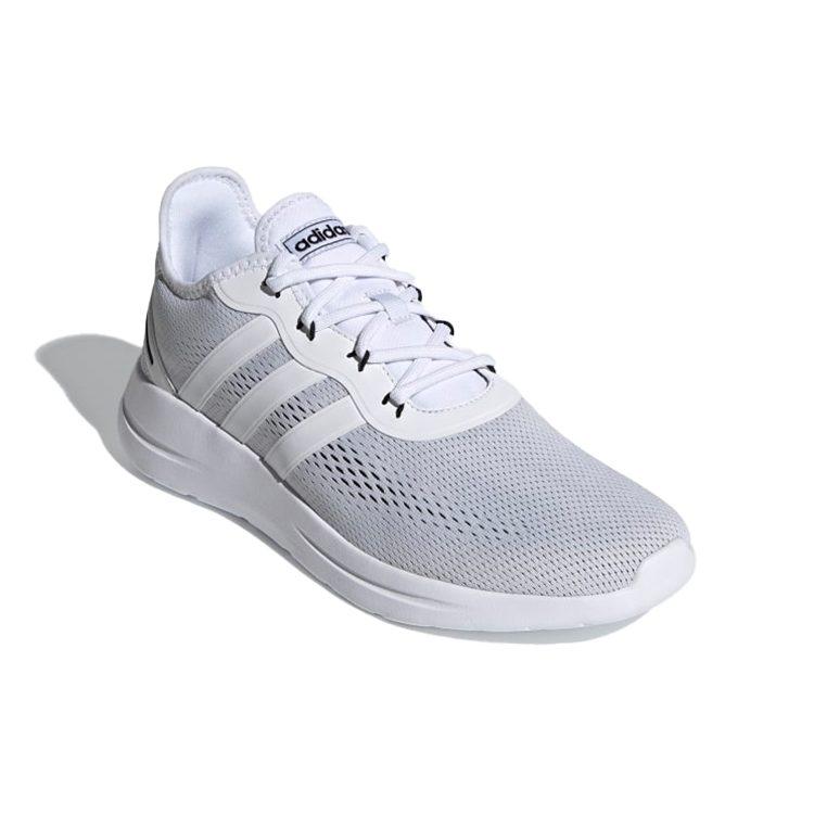 adidas Neo Lite Racer Rbn 2.0 Сетчатые, Текстильные Нескользящие Износостойкие Низкие Повседневные Кроссовки Мужские Серый Белый FY8188