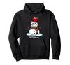 Funny and Cute Snowman Christmas Party Hoodie