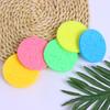 5pcs Natural Face Round Makeup Remover Tool Wood Pulp Sponge Cellulose Compress Cosmetic Puff Facial Washing Sponge Pink Blue