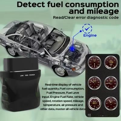 Считыватель информации об автомобиле, универсальный Bluetooth-инструмент для быстрой диагностики и тестирования неисправностей двигателя для автомобилей