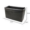 Tsuchiya Yac Car Interior Supplies Trash Can Soft Leather Dust ZE-44