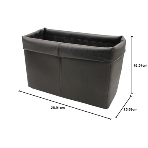 Tsuchiya Yac Car Interior Supplies Trash Can Soft Leather Dust ZE-44
