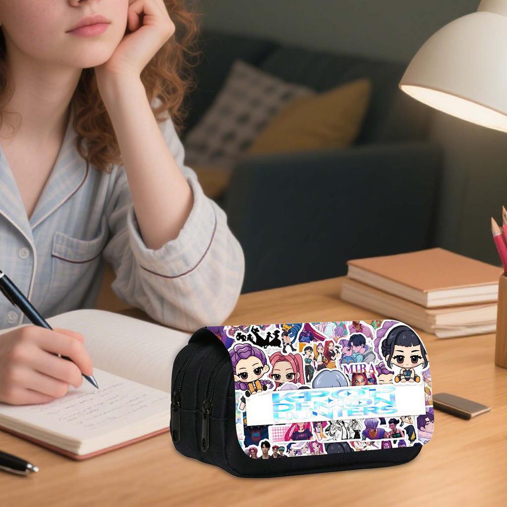 Двухслойный пенал «Охотники на ведьм» для учеников средней школы