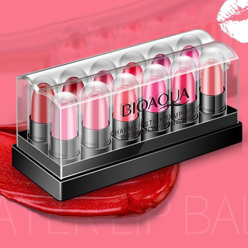 Delicate Woman Moisturizing 12x BIOAOUA Lasting Waterproof Long Lipstick Sticky Cosmetic Non Lipstick