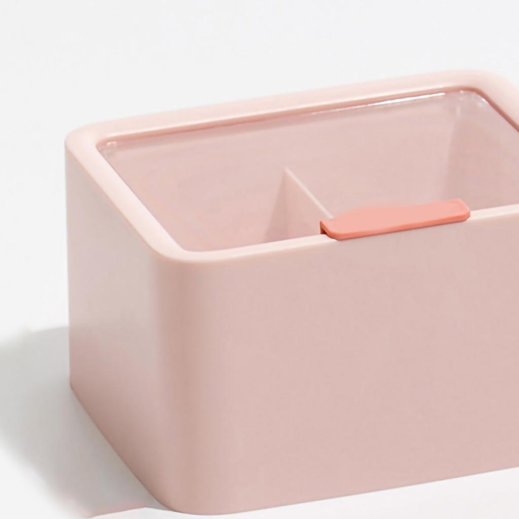 Коробка для хранения помады большой емкости, двухслойная сетка, прозрачная коробка для хранения с крышкой для