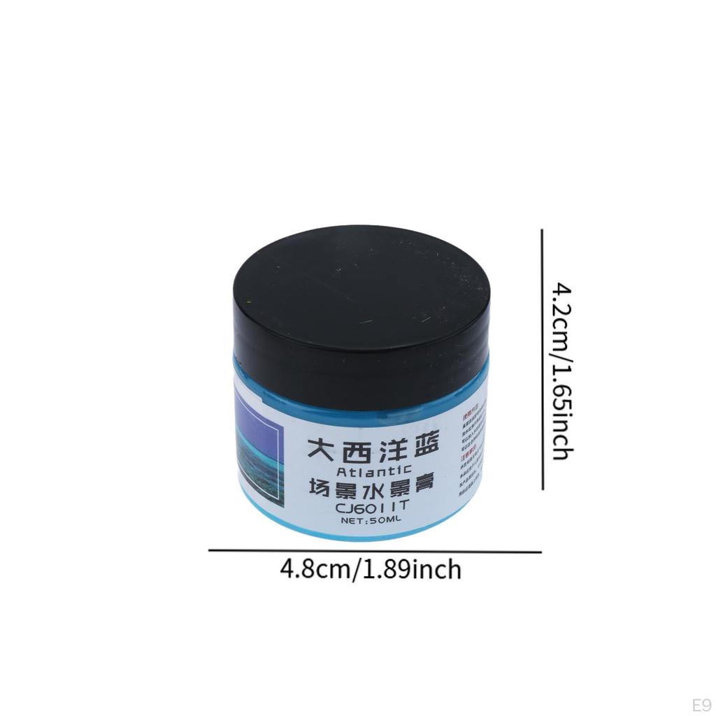 Моделирующая паста для диорам DIY Пейзаж Декорации Портативный Прочный Поделки Легкий Симуляция Воды