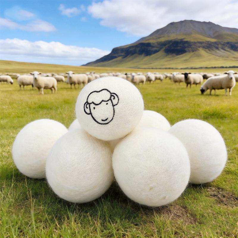 Felt Wool Dryer Balls - 3-9cm Anti-static Laundry Balls