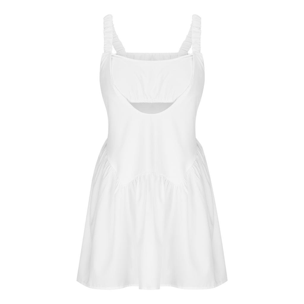 Women's Tennis Dresses Casual Summer Dresses Built-in Bra Casual Sports Dresses Workout Clothes