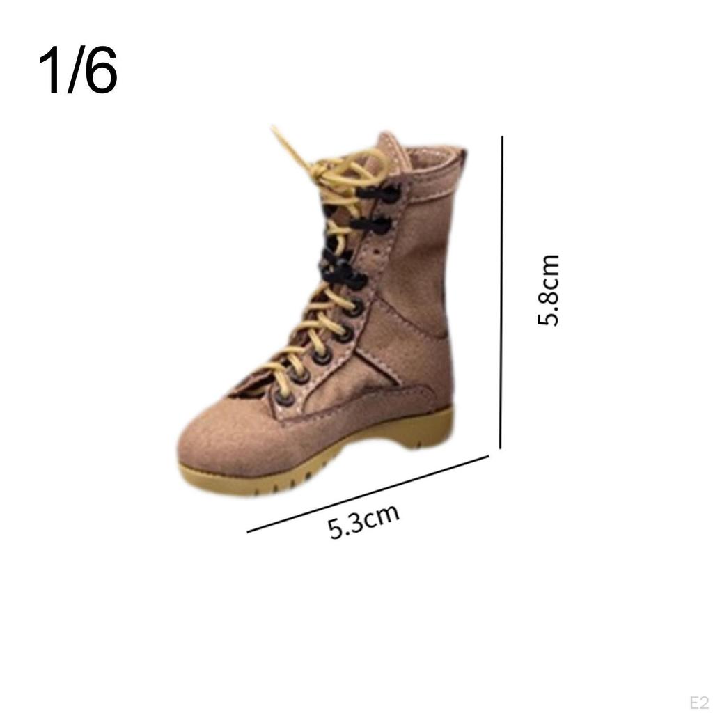 1/6 обувь для фигурки куклы с шарнирным соединением модные ботинки для пустыни обувь для 12