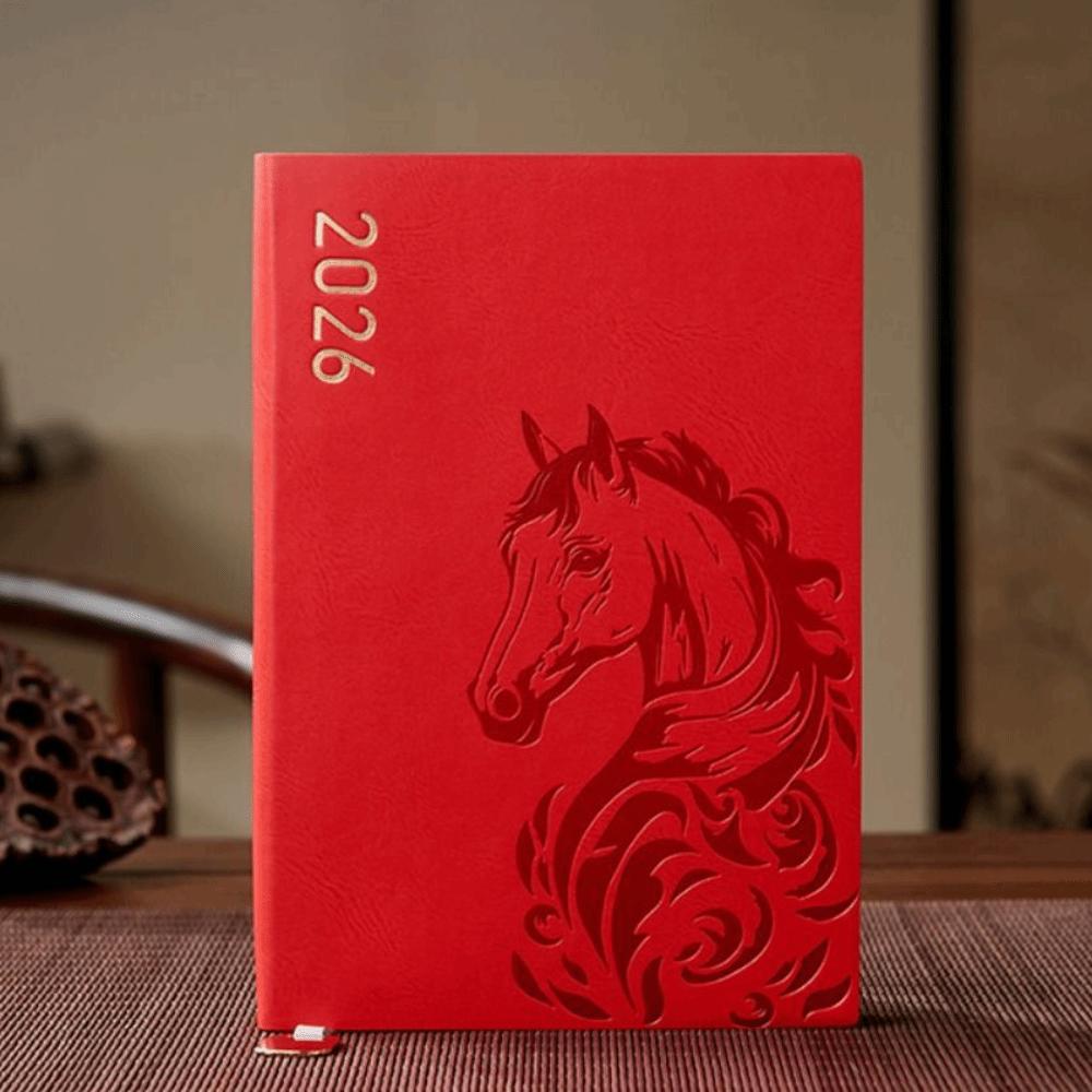 Stationary Office Journal Diary Notepad PU Leather Class lined NoteBook  Student