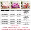 Pink Floral Bed Sheet Set Pillowcase Bedding Linens Cover Flower Queen King Twin Full Size for Single Double Bed Soft Thin