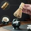 Японский керамический держатель для венчика матча Мультяшный ручной работы контейнер для венчика матча Посуда держатель для венчика для столовой