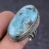 Republic Larimar Gemstone 925 Sterling Silver Jewelry Ring Size 10