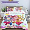 3pcs DoReMi2 Design Cover Set - HD Printed Bedding with 1 Cover and 2 Pillowcases - Perfect for Home and Dorm Decor