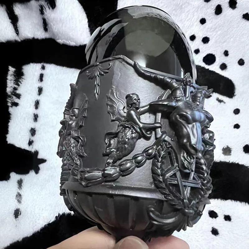 1 Темная готическая субкультура пентаграмма череп стеклянный ретро высокая ножка декоративная чашка аксессуары для дома