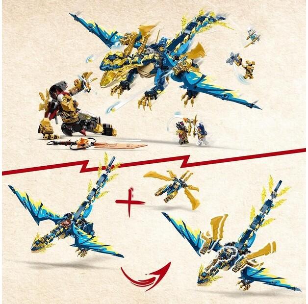 LEGO Ninjago 71796 Элементарный дракон против императрицы Мосс