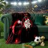 Atletico Paranaense Crest Throws Blanket Flannel Blankets Plush for Couch Bed Gifts for Men Women Travel picnic blanket Christmas fan gifts
