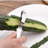 Овощечистка высокого качества Кухонные аксессуары Инструменты для приготовления пищи Овощечистка из нержавеющей стали 304 17 см Многофункциональная овощечистка для картофеля Двойная строгалка-терка
