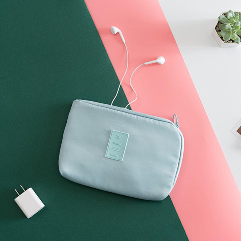Data Cable Electronic Organizer Travel Cable Organizer Bag Cosmetic Storage Bag Small Zipper Pouch