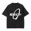 Harajuku Anime Introvert Bocchi The Rock Yamada Ryo Washed T Shirt Men Simple Summer T Shirts Fashion T Shirt for Couple Top Tee