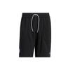 Don Dream Drawstring Shorts With Solid Color Logo Print Men Bottoms Black HG4420
