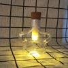 USB Rechargeable LED Bottle Lights Mini Bottle Stopper Lamp  Christmas Decor
