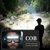 Перезаряжаемый налобный фонарь-очки COB, двойной источник света, водонепроницаемость IPX4, управление одной кнопкой для ночной рыбалки, езды на велосипеде, работы, обслуживания и ремонта автомобиля