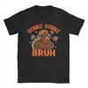 Oversized T Shirt Summer Bruh Thanksgiving Turkey Gobble Funny Fashion T Shirts Cotton Tshirt for Men Awesome Short Sleeve Tees