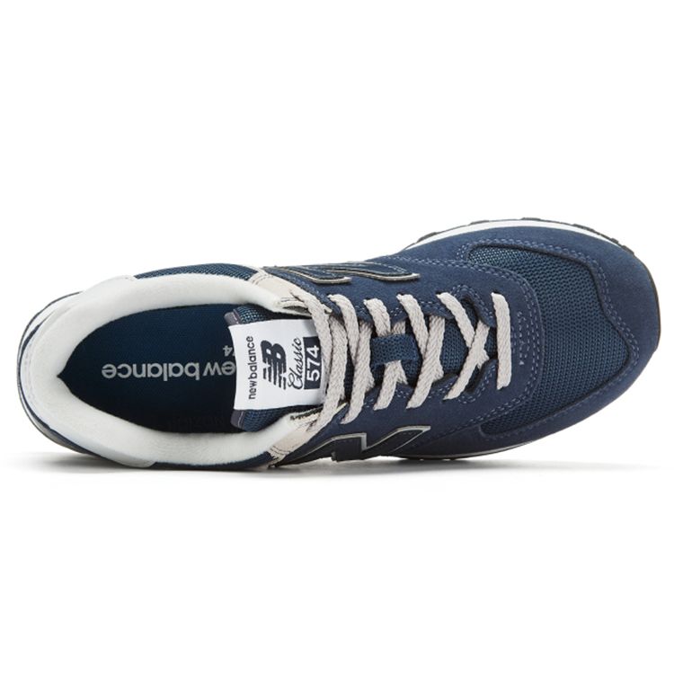 New Balance 574 Core Pack — темно-синие кроссовки унисекс сине-белые ML574EVN