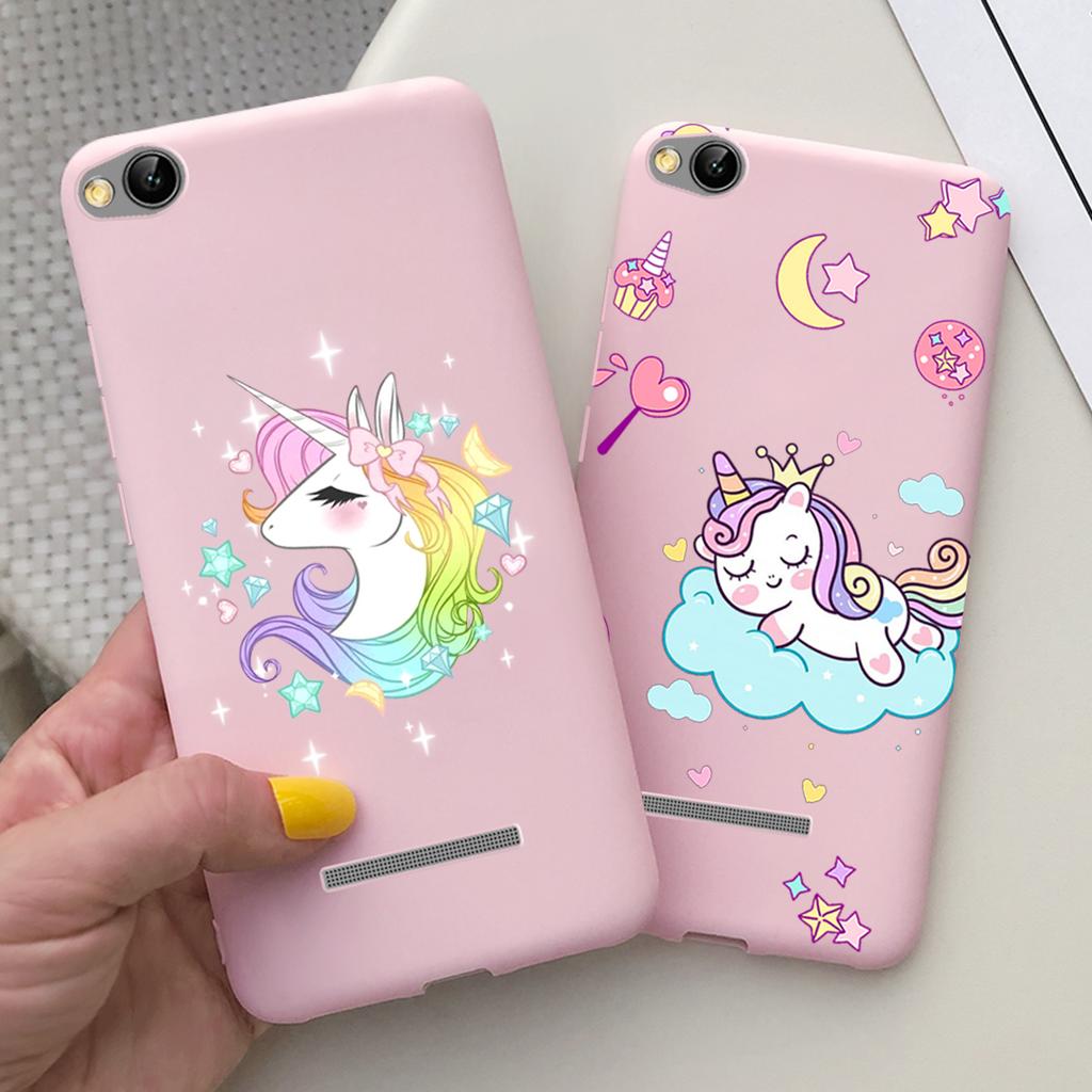 Чехол для телефона Xiaomi Redmi 4A 5A 6A 7A Чехол Милый Мультяшный Силиконовый Чехол Конфетный Цвет Мягкий Funda Для Redmi 4a 5 a 6a 7a Coque