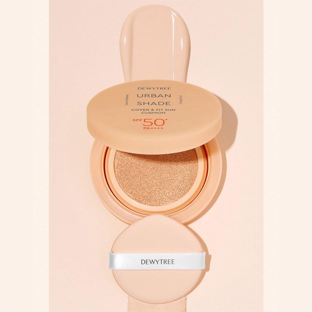 DEWYTREE Urban Shade Cover & Fit Sun Cushion SPF50+ PA++++, 14g, 1 Piece