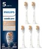 Насадки Philips Sonicare Premium All-in-One (Обычный, 5 штук) - Белый, Аутентичный