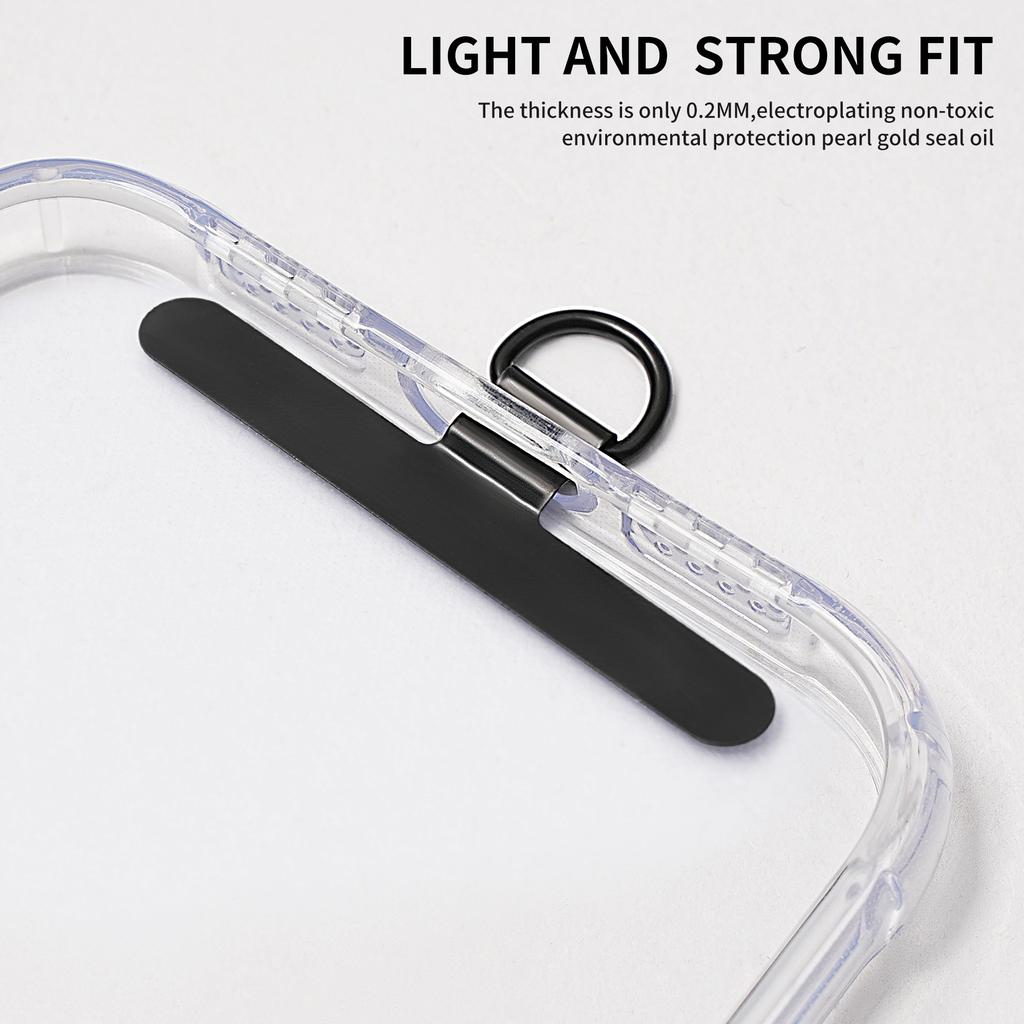 D-образная пряжка, ремешок для телефона, язычок, кроссбоди ремешок для телефона, накладка, металлическая нашивка для ремешка телефона