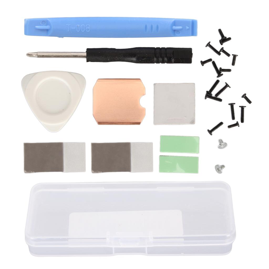 Для Steam Deck Радиатор SSD Термопрокладка M.2 2230 NVME SSD Медный Радиатор Охлаждение Термопаста Задняя Крышка Инструмент для Открытия