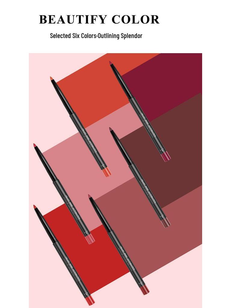 Bi Jiang Waterproof Long-lasting Matte Lip Liner in Bean Paste Color