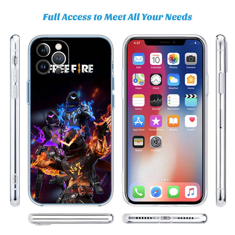 IR10 Free Fire Case for Motorola E22S E7 G6 G7 G8 G9 Plus Power Play G10 G20 G04 E30 E40 E22 E20 E13 E15 G22 G23 G05 G75 G35 G55